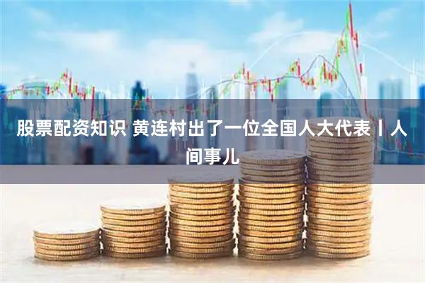 股票配资知识 黄连村出了一位全国人大代表丨人间事儿